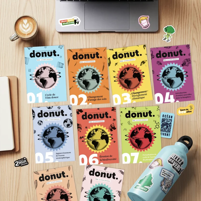 Abonnement donut premium (mag + stickers) - 9 numéro